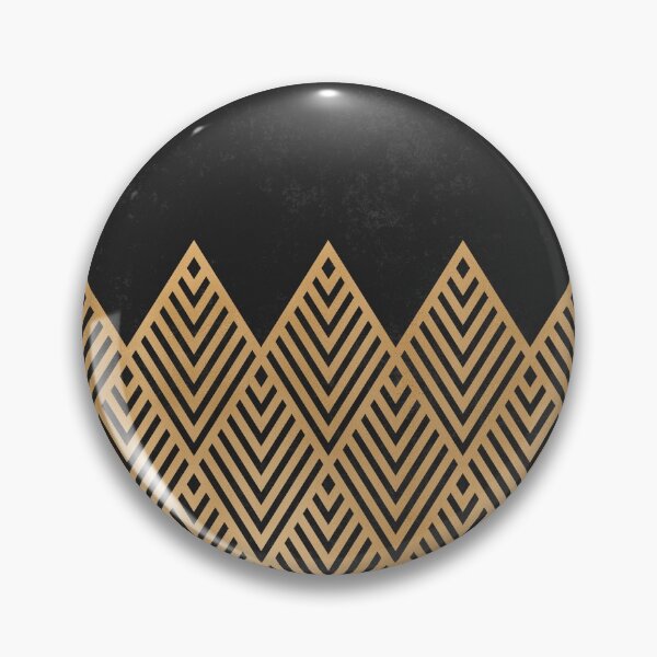 Item preview, Geometric Black and Gold designed and sold by Blue-Banana.