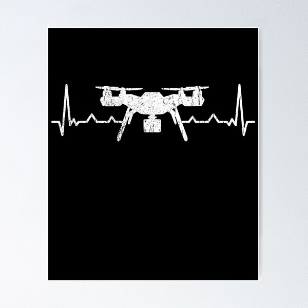 Item preview, Drone Heartbeat Gift designed and sold by Grimbart.