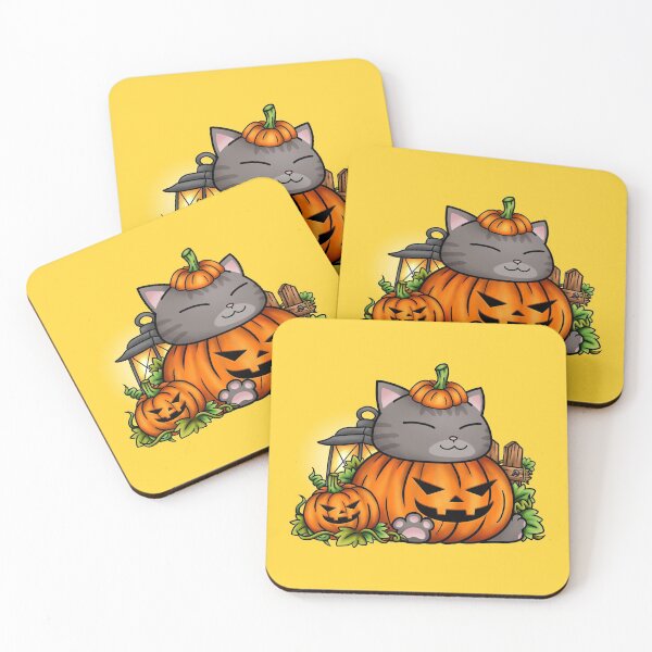 Item preview, Halloween Cat Pumpkin Kitty designed and sold by Takeda-art.