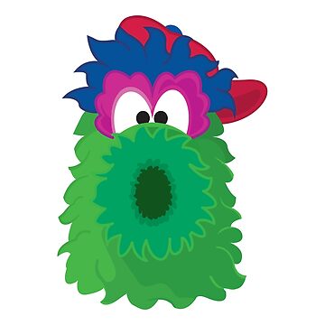 Phillie Phanatic Sticker for Sale by KlaraGeiler