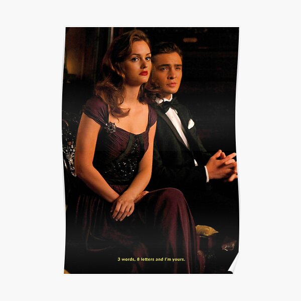 Chatty girl chuck and blair Poster