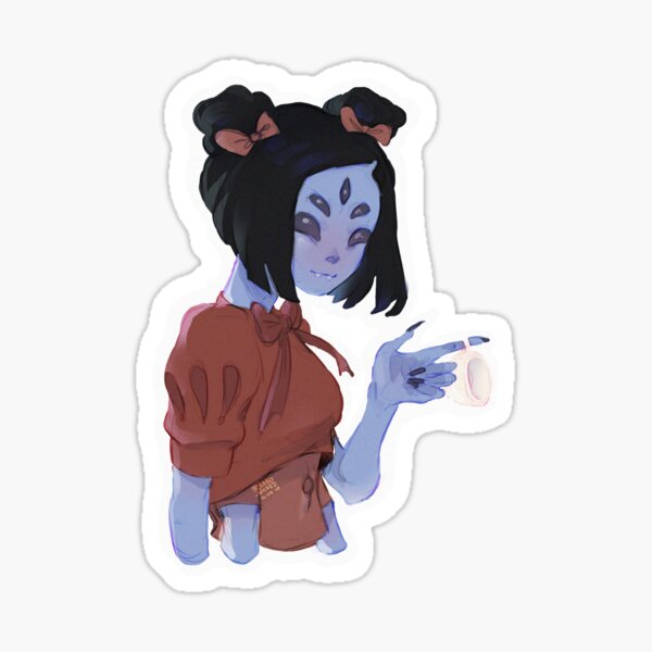 Undertale Muffet Sticker - Sticker Mania