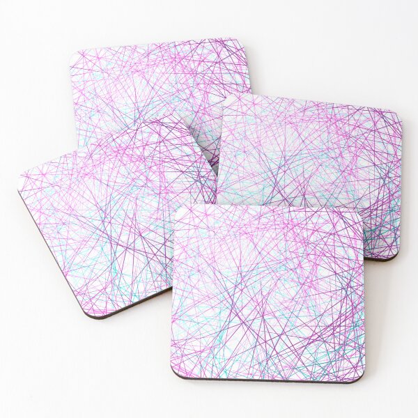 Item preview, Purple, Pink and Blue Modern Lines designed and sold by ToriaScarlett.