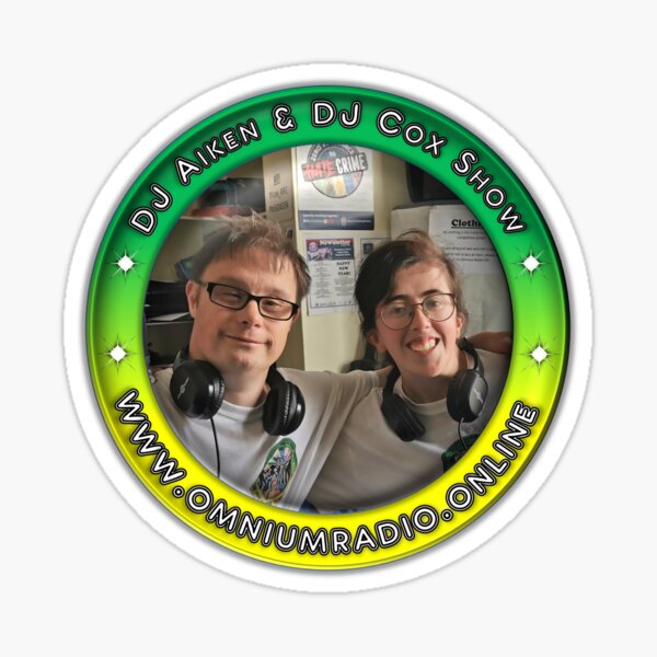 DJ Aiken Show & Coxs Show Sticker