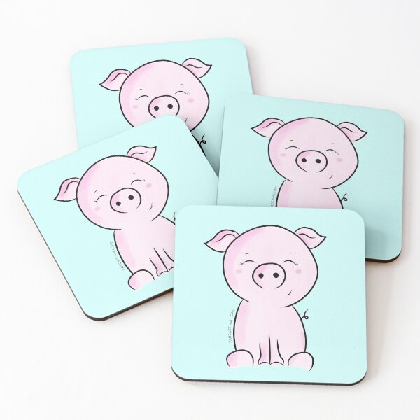 Item preview, Happy Pig designed and sold by PancakeAndLoaf.