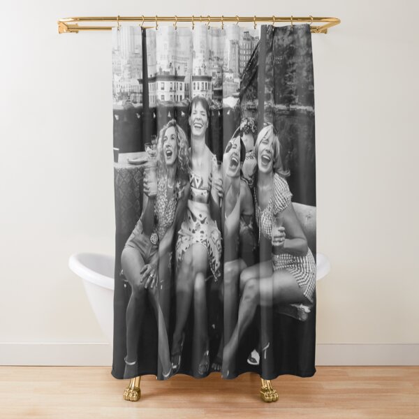 Funny Girls And The City Shower Curtain
