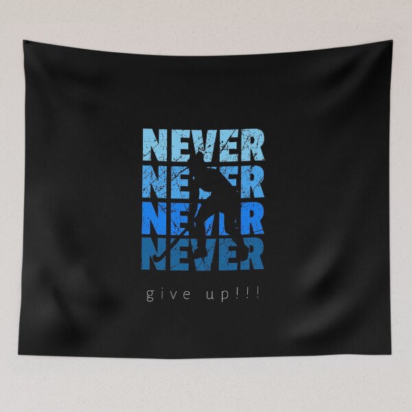 Item preview, Field Hockey never give up player girl Lover gift Feldhockey designed and sold by Kalli-design.