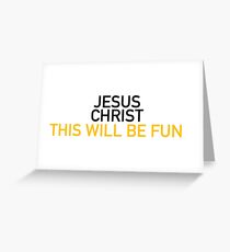 Jesus Christus; Hamilton Grußkarte