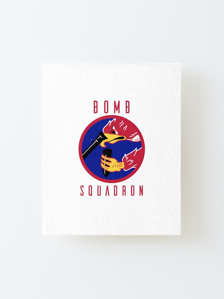 Alternate view of Bomb Squadron Mounted Print