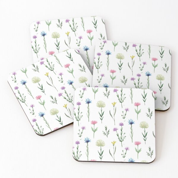 Item preview, Assorted Wildflowers Pattern designed and sold by Purplerain457.