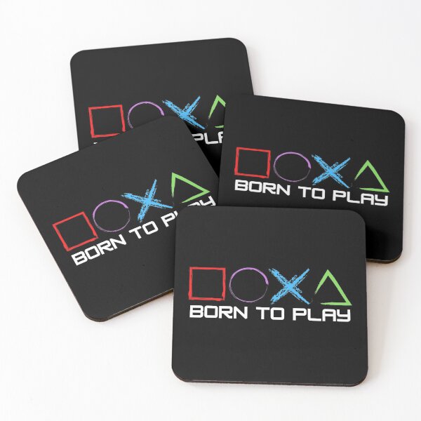 Item preview, BORN TO PLAY color, gamers, text, captions, play, computer games, console  designed and sold by NiceSign.