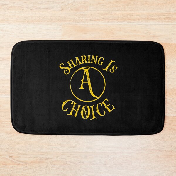 Item preview, Sharing is Choice Anarchy Anarchism Capitalism design designed and sold by NoveltyMerch.