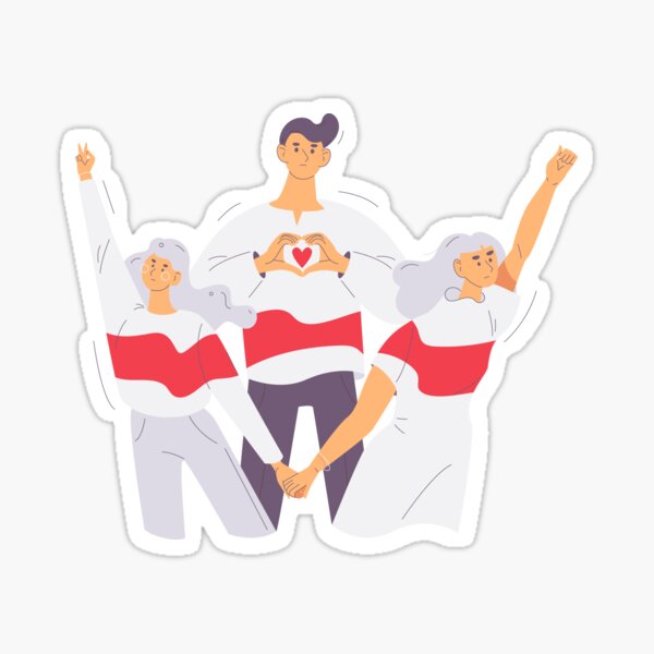 Belarus Lives Matter Sticker