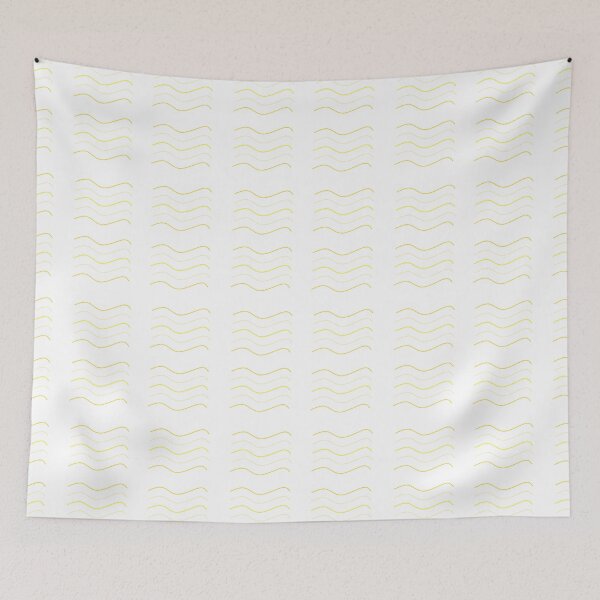 Item preview, waves yellow designed and sold by miaterinka.