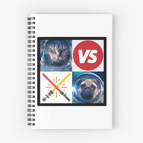 Item preview, Cat vs. Dog | Cat versus dog in space designed and sold by Designschmiede.