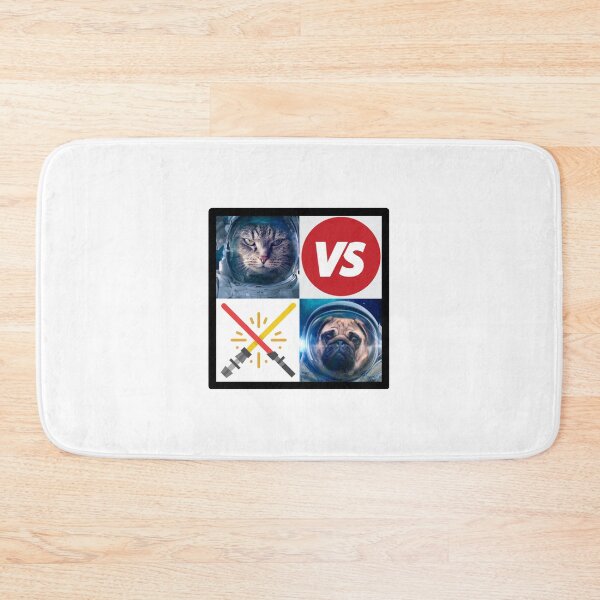 Item preview, Cat vs. Dog | Cat versus dog in space designed and sold by Designschmiede.