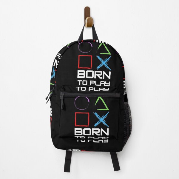 Item preview, BORN TO PLAY color, gamers, text, captions, play, computer games, console designed and sold by NiceSign.