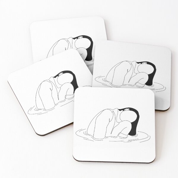 Item preview, Girl in a puddle of water, Mental health Woman line art. Bipolar depression. Self love journey. Anxiety. Depression awareness, love of self designed and sold by OneLinePrint.