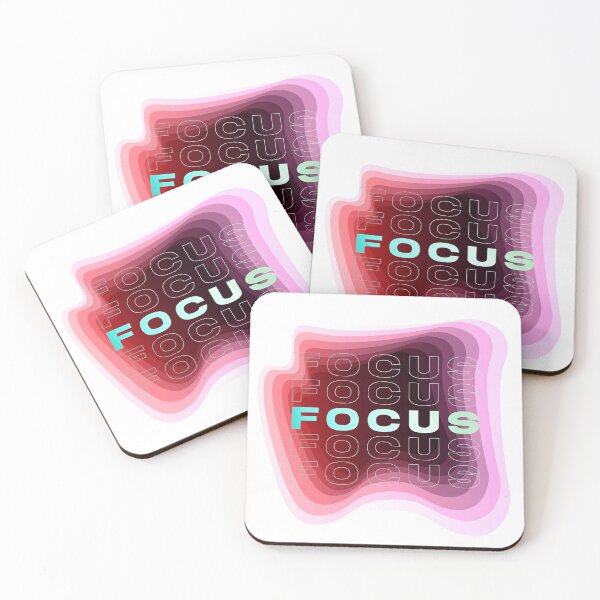 Item preview, Focus, inspirational gradient design designed and sold by ArtfulTat.
