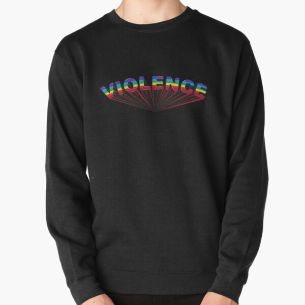 Rainbow violence the ugly king Pullover Sweatshirt