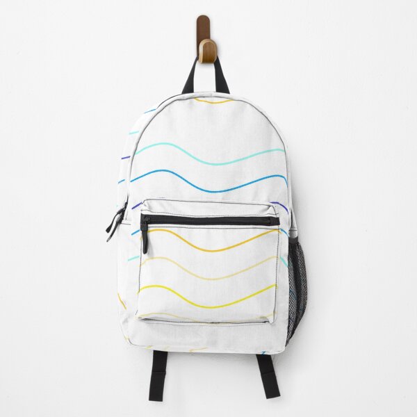 Item preview, waves yellow and blue designed and sold by miaterinka.