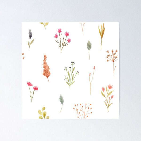 The Delicate Charm of Dried Florals - Pressed Dried flowers on