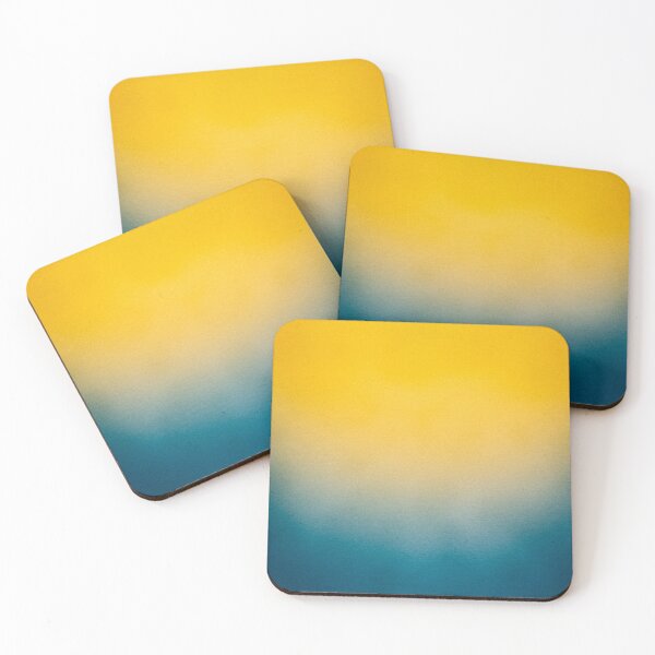 Item preview, Abstract old blue and yellow color paper background texture for design artwork designed and sold by GrishkaBruev.