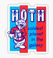 HOTH: COLDEST IN THE GALAXY Sticker