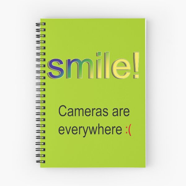 Item preview, Smile! Cameras are everywhere :( designed and sold by JoAnnFineArt.
