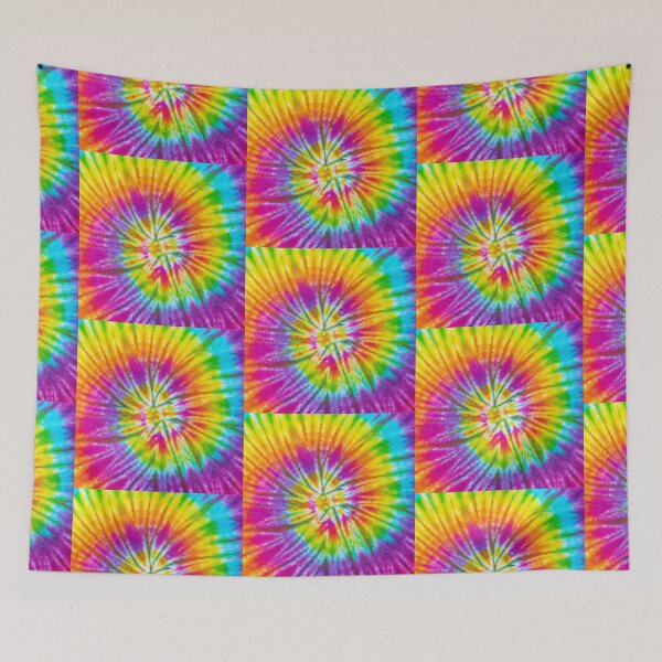 Item preview, Tie dye dreams patern Mask designed and sold by Iambellanova.