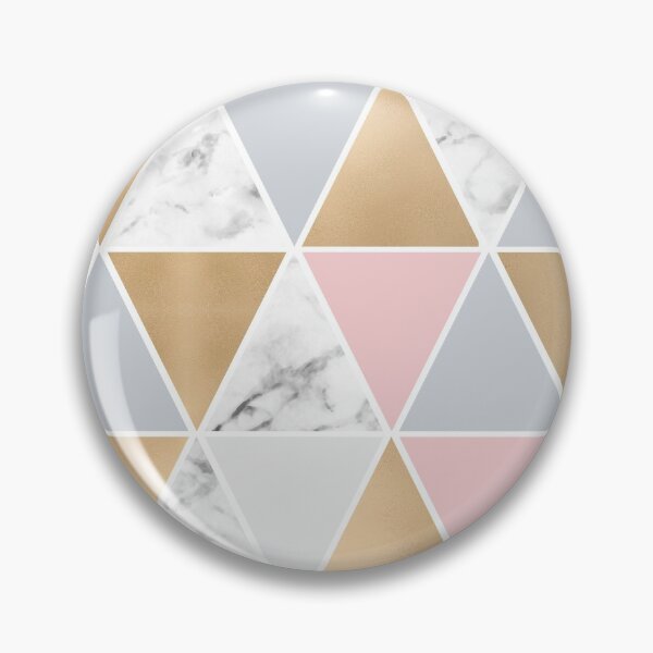 Item preview, Pink, Gold & Marble Geo designed and sold by Blue-Banana.