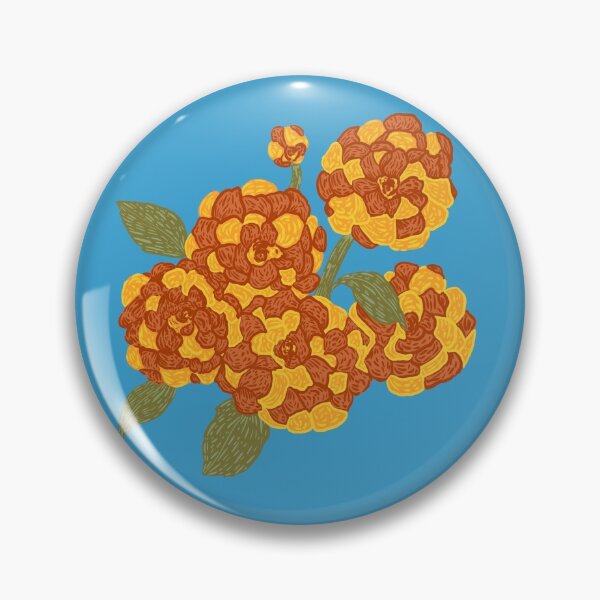 Item preview, Marigolds designed and sold by Carmen Burton-Perez.