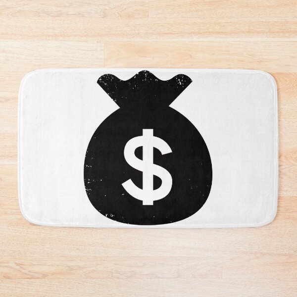 Item preview, Money Bag Symbol Icon for fans of money riches wealth designed and sold by PsychicCatStore.