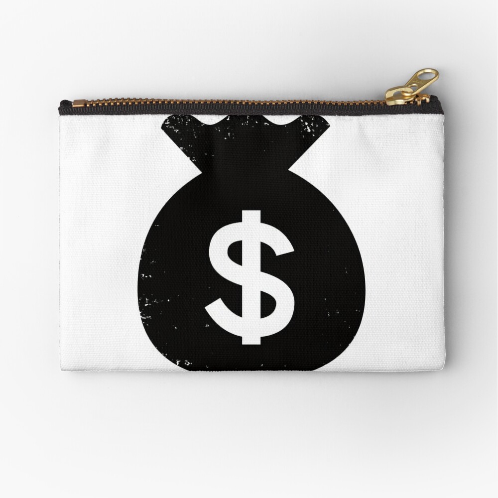Money Bag Symbol Icon for fans of money riches wealth Sticker for Sale by  PsychicCatStore