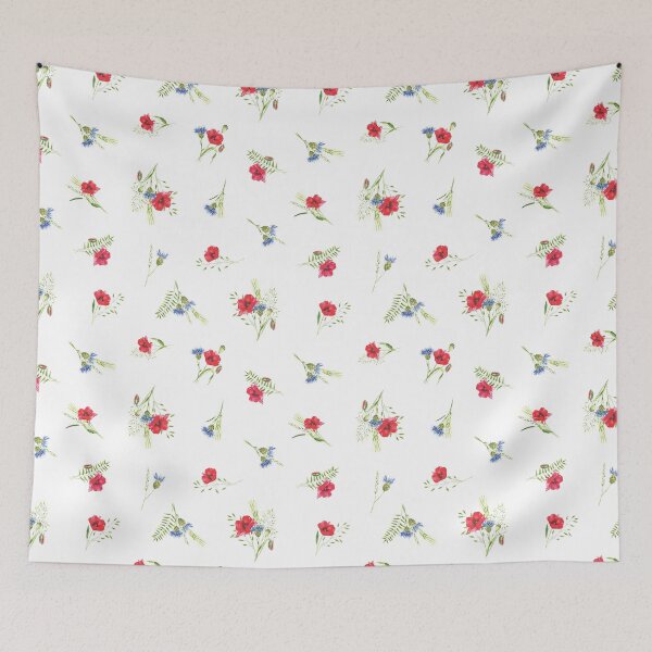 Item preview, Pretty corn poppy flowers designed and sold by Purplerain457.