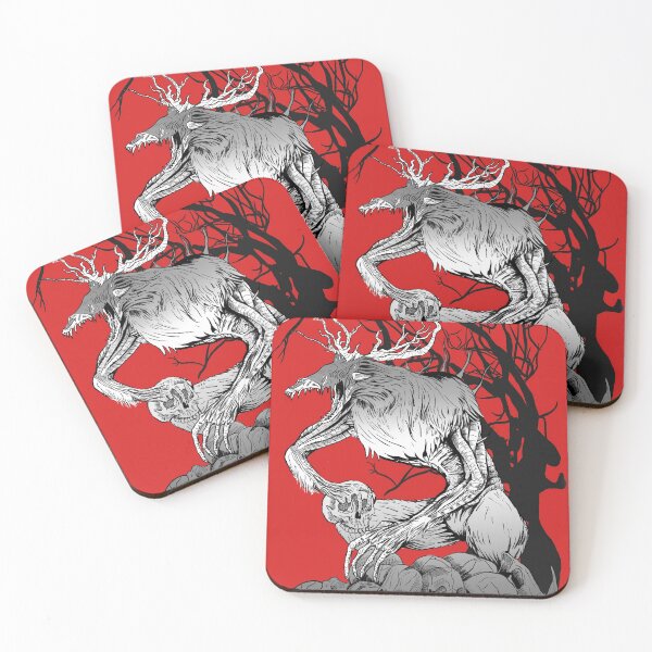 Item preview, The Wendigo in red designed and sold by RatKingRatz.