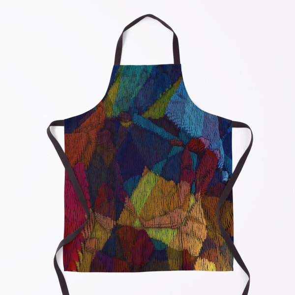 Item preview, colorful fabric designed and sold by mahmoudoops.
