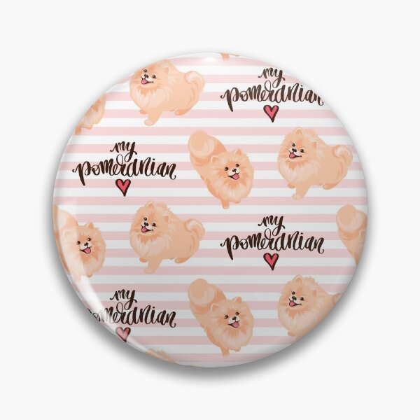 Item preview, Pomeranian Dog Pattern designed and sold by givemedogs.