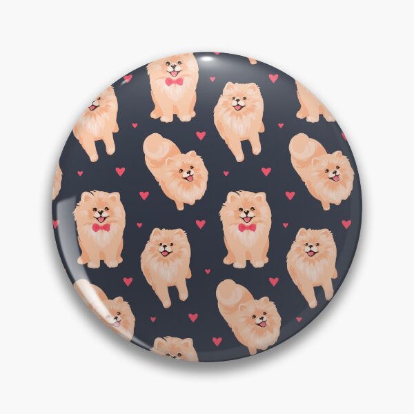 Item preview, Pomeranian Dog Pattern Pom designed and sold by givemedogs.