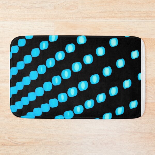Item preview, Blue Neon Light Canopy Pattern Design designed and sold by OneandHalf.
