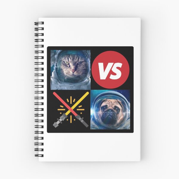 Item preview, Cat vs. Dog | Cat versus dog in space designed and sold by Designschmiede.