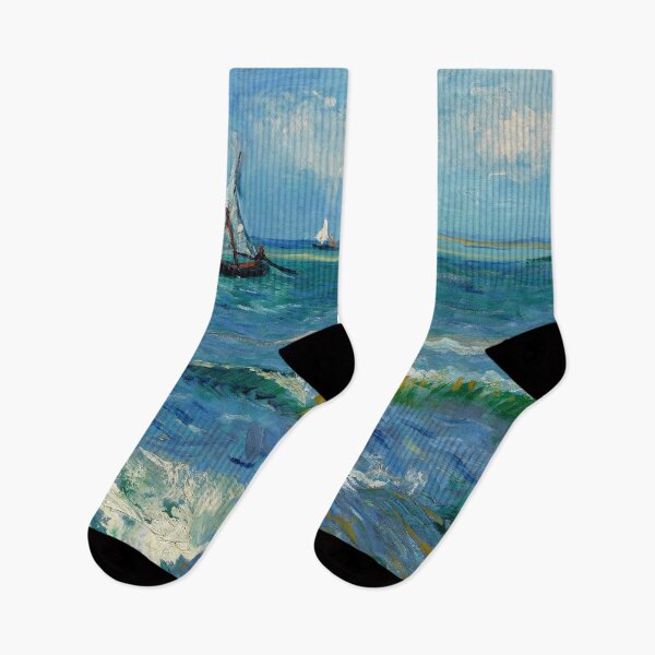 Item preview, Seascape near Les Saintes - Vincent van Gogh designed and sold by maryedenoa.