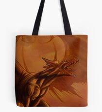 Screaming Dragon by William Kenney Tote Bag