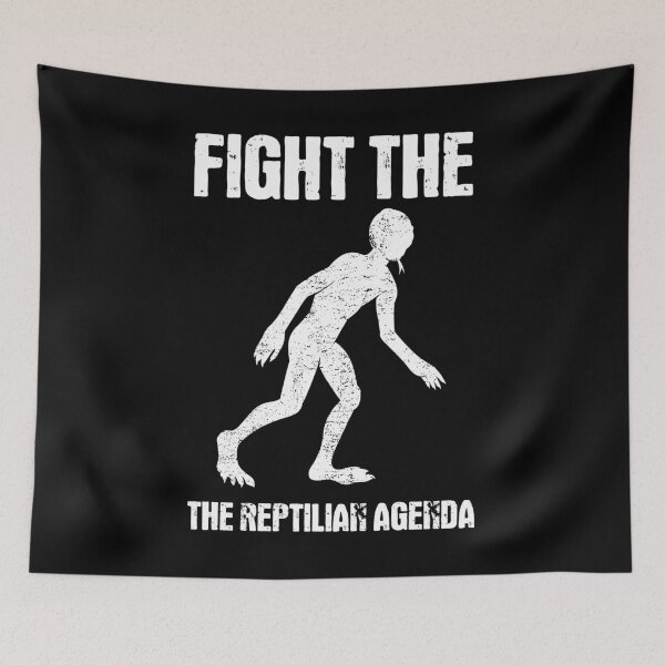 Item preview, Conspiracy Theory Fight The Reptilian Agenda graphic designed and sold by jakehughes2015.