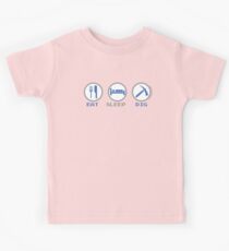 Eat Sleep Dig Kids Tee