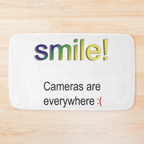 Item preview, Smile! Cameras are everywhere 2 designed and sold by JoAnnFineArt.