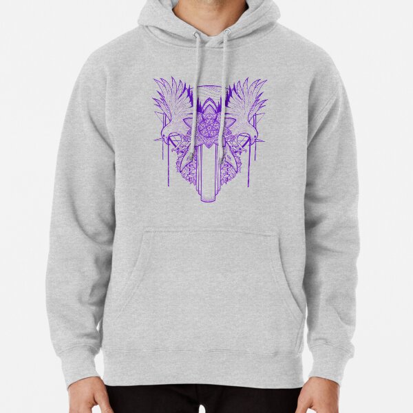 Lilac and Gooseberries Pullover Hoodie