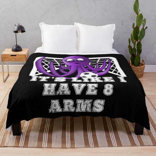 Item preview, Soccer Goalie Octopus It's Like I Have 8 Arms Graphic design designed and sold by NoveltyMerch.