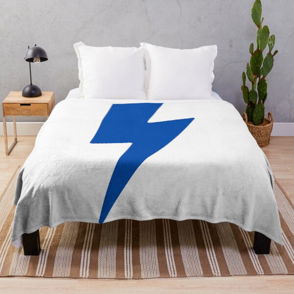 Item preview, shocking blue lightning bolt designed and sold by artiswhatido.