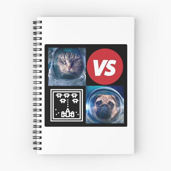 Item preview, Cat vs. Dog | Cat versus dog in space designed and sold by Designschmiede.